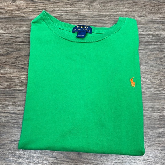 Polo Ralph Lauren Other - Polo Ralph Lauren Solid Green T-Shirt S